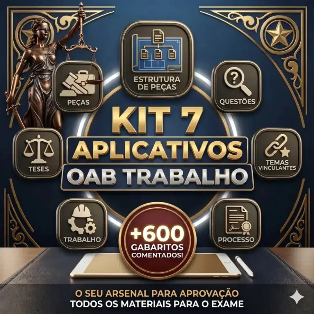 Kit 7 Aplicativos OAB